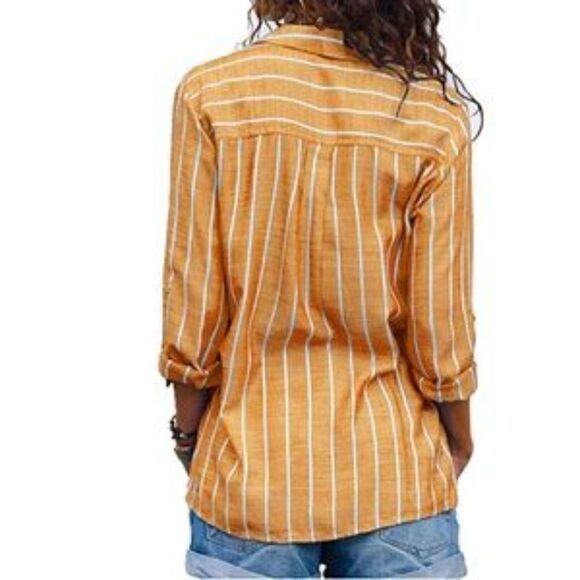 New Striped Long Sleeve Shirt - Picture 5 of 7